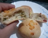 पिज़्ज़ा बन (Pizza bun recipe in Hindi) रेसिपी चरण 3 फोटो