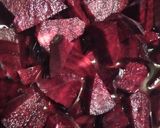 A picture of step 2 of Beetroot poori and potato sabzi with spicy chutney.