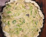 Foto del paso 6 de la receta: Tarta de puerro y pollo