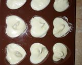 Foto langkah ke 4 dari resep Coklat yupi love #StepByStep #RabuBaru.