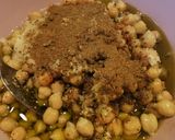 Hummusz, csicseriborsó krém recept fázis 2 fotója