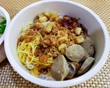 Hình bước làm 2 của món Hủ tiếu Sài Gòn