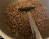 A picture of step 1 of Ninja foodie/ ip chili.