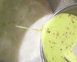 A picture of step 10 of Kesar Pista Custard In Homemade Ice cream Cones.