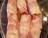Foto del paso 1 de la receta: Filetes de pollo relleno al horno con zumo de naranja