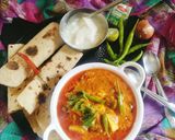 A picture of step 5 of Restaurant style kadai paneer sabji 😋.