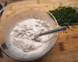Grúz saláta diós-ecetes öntettel recept fázis 2 fotója