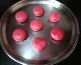 A picture of step 4 of Classic Red Velvet Cookies.