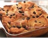 Foto langkah ke 8 dari resep Bread Pudding with Vanilla Sauce yang sangat enakk.