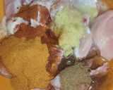 A picture of step 2 of Chicken Tikka Karahi.