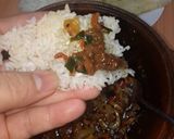 Hình bước làm 7 của món Món Kho quẹt kết hợp rau luộc, cơm cháy