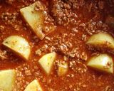 Foto del paso 4 de la receta: Carne molida al achiote con papas