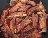 Foto del paso 4 de la receta: Costillas de cerdo aliñadas en salsa de cerveza 🍺💯