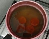 Foto langkah ke 1 dari resep Puding Lumut Gula Merah (Santan Instant).