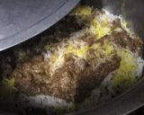A picture of step 8 of Beef Biryani.