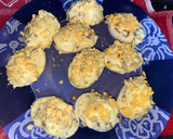 Foto del paso 5 de la receta: Huevos rellenos de carne picada