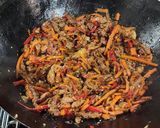 Foto del paso 4 de la receta: Lo Mein de Cerdo al Jengibre 🍜 (o Wok oriental de fideos, vegetales y cerdo 🍜)