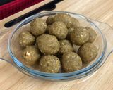 A picture of step 24 of Methi Coconut Laddu.