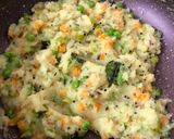A picture of step 9 of South Indian Rava Upma.