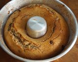Foto del paso 3 de la receta Bizcocho nevado de castaña con pepitas de chocolate y castañas almibaradas