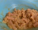 A picture of step 2 of Chicken Shawarma.