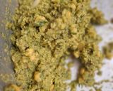 A picture of step 2 of Leftover moong dal and chana dal vada.