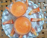 A picture of step 3 of Sweet Papaya Milk Shake.