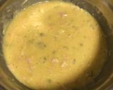 A picture of step 4 of Chicken Celery Cream Quiche Crustless.