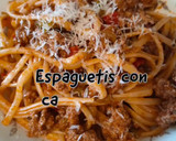 Foto del paso 1 de la receta: Espaguetis con carne picada