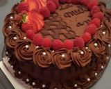 Pas rețetă Tort vegan cu ganache de ciocolată și cremă de vișine 11 fotografie