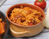 Tojásos lecsó recept fázis 12 fotója
