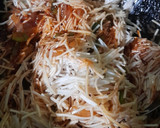 A picture of step 4 of Noodles Pocket With Spring Roll Wrapper.