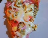 A picture of step 5 of Cauliflower-based Pizza.
