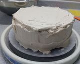 Foto del paso 11 de la receta: Torta de vainilla esponjosa 🍰 | Bizcochuelo | Bizcocho