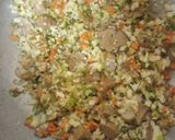 A picture of step 2 of Manchow Soup.