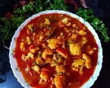 A picture of step 8 of Mix Veg Kolhapuri.
