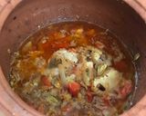 A picture of step 2 of Murgh cholay.