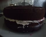 A picture of step 8 of Black Forest Cake.