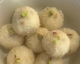 A picture of step 5 of Instant Coconut Ladoos🥥.