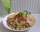 Foto langkah ke 5 dari resep Nasi Goreng Cabe Hijau.