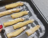Foto del paso 7 de la receta: Galletas veganas dedos de bruja