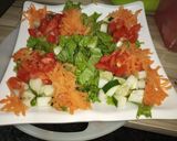 A picture of step 4 of Lettuce chicken salad.