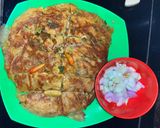Foto langkah ke 6 dari resep Martabak Kulit Lumpia Isi ayam bumbu Rendang.