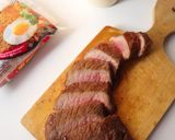 Foto langkah ke 4 dari resep Steak Bumbu Indomie.