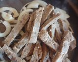 Foto del paso 3 de la receta: Improvisado vegano de arroz y seitán