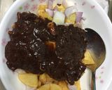 A picture of step 2 of Savoury Potato And Onion Strudel With Leftover BBQ Sauce.
