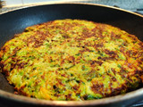 Tortilla exprés 🕰️ espárragos, zanahoria, zapallo italiano 💫