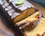 A picture of step 6 of Vanilla poundcake with lime glaze 🍋‍🟩.