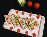 A picture of step 6 of 10 minutes Pizza Toast.