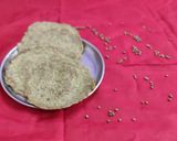 A picture of step 5 of Green gram pancake.